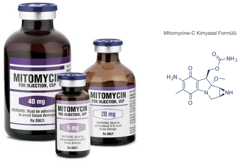 Şekil-10 Mitomycine-C kimyasal formülü